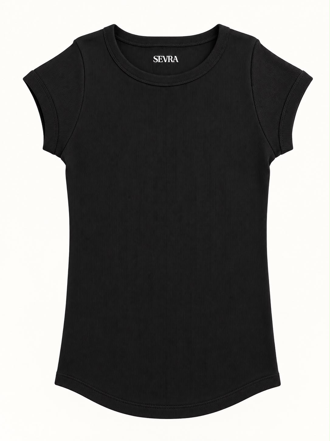 T-shirt- Noir Intense vue 2