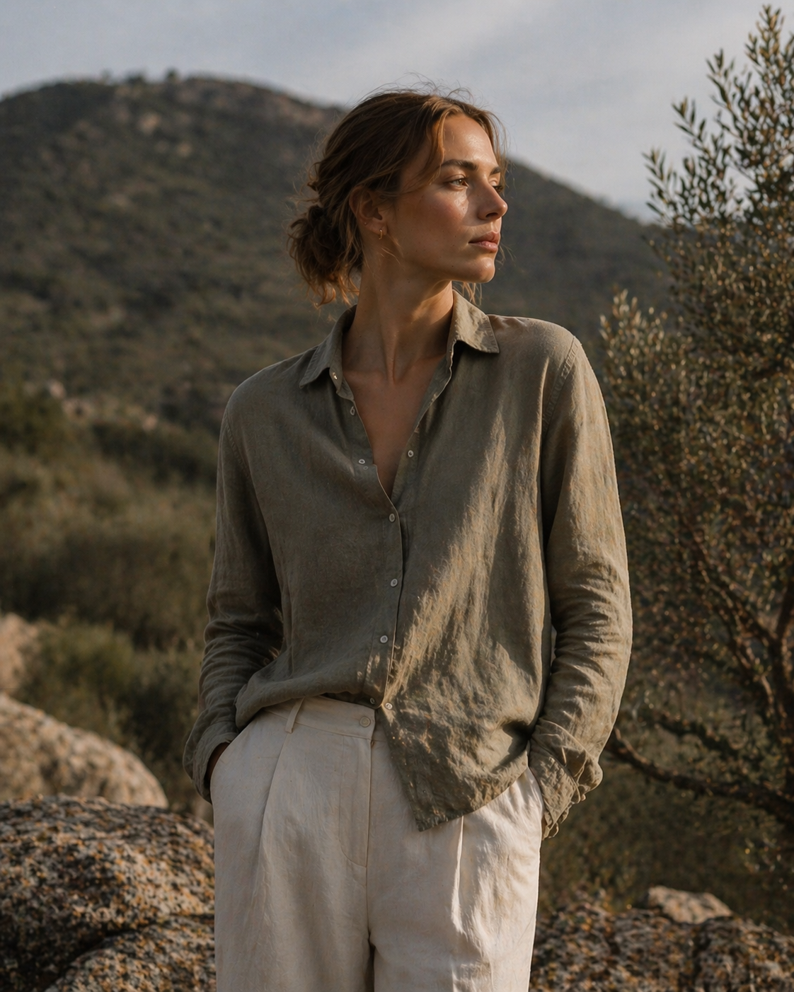 Nuances d'olive (Aline)
